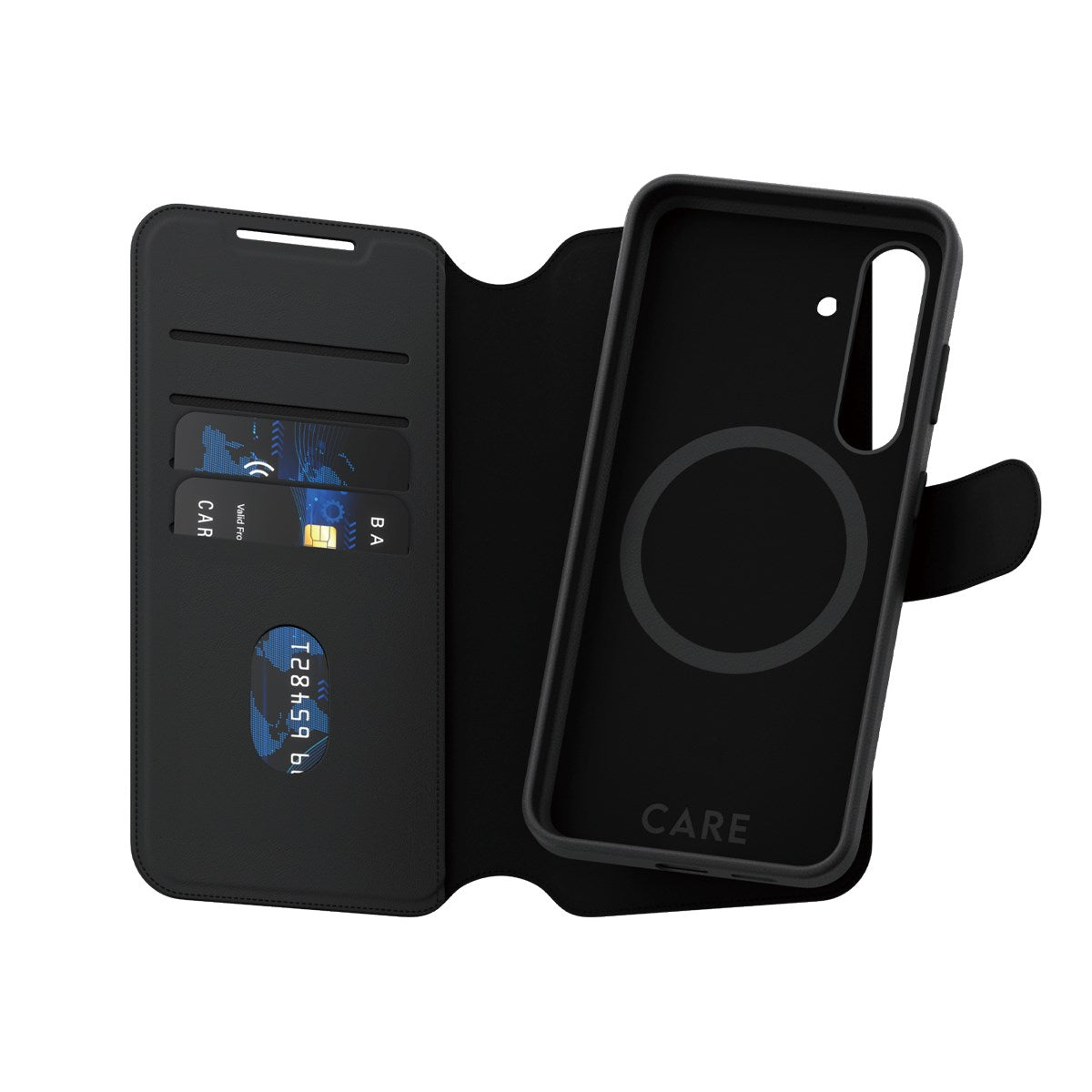 CARE by PanzerGlass® Feature Case Tango Two-in-One Wallet m. Qi Compatible Samsung Galaxy S24